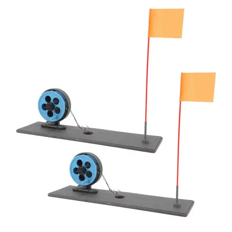 

Ice Fishing Rod Tip Up Easy To Operate Ice Fishing Marker for Winter