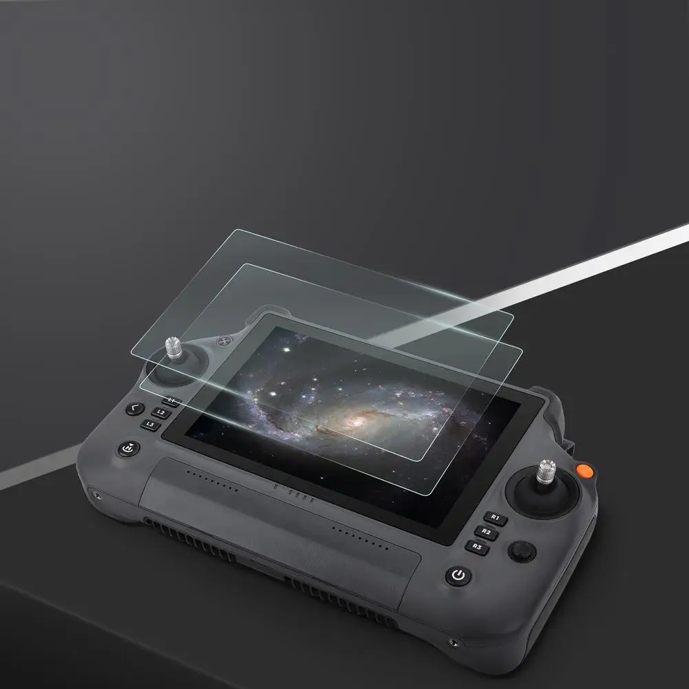 

2pcs Screen Protector Tempered Glass Protective Film Anti-Scratch Compatible For Dji Rc Plus M30 Remote Control