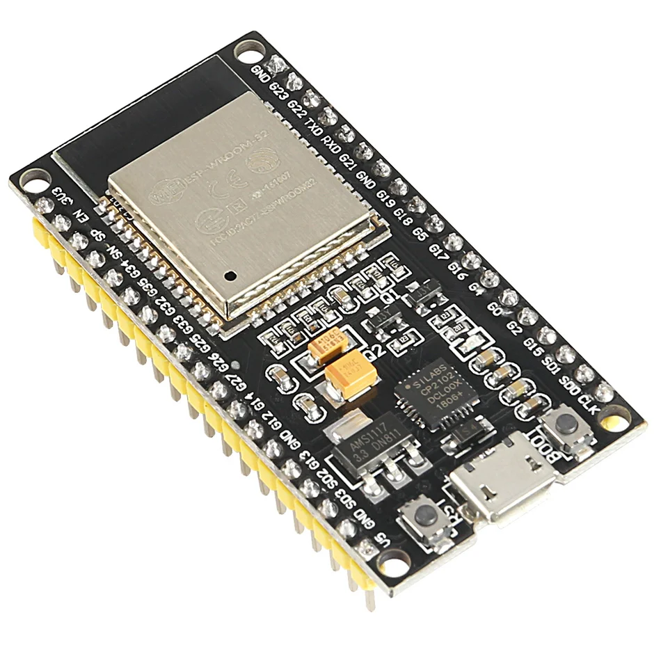Детская плата ESP32 беспроводная двухъядерная Wi-Fi Bluetooth CP2104 фильтры модуль питания 2