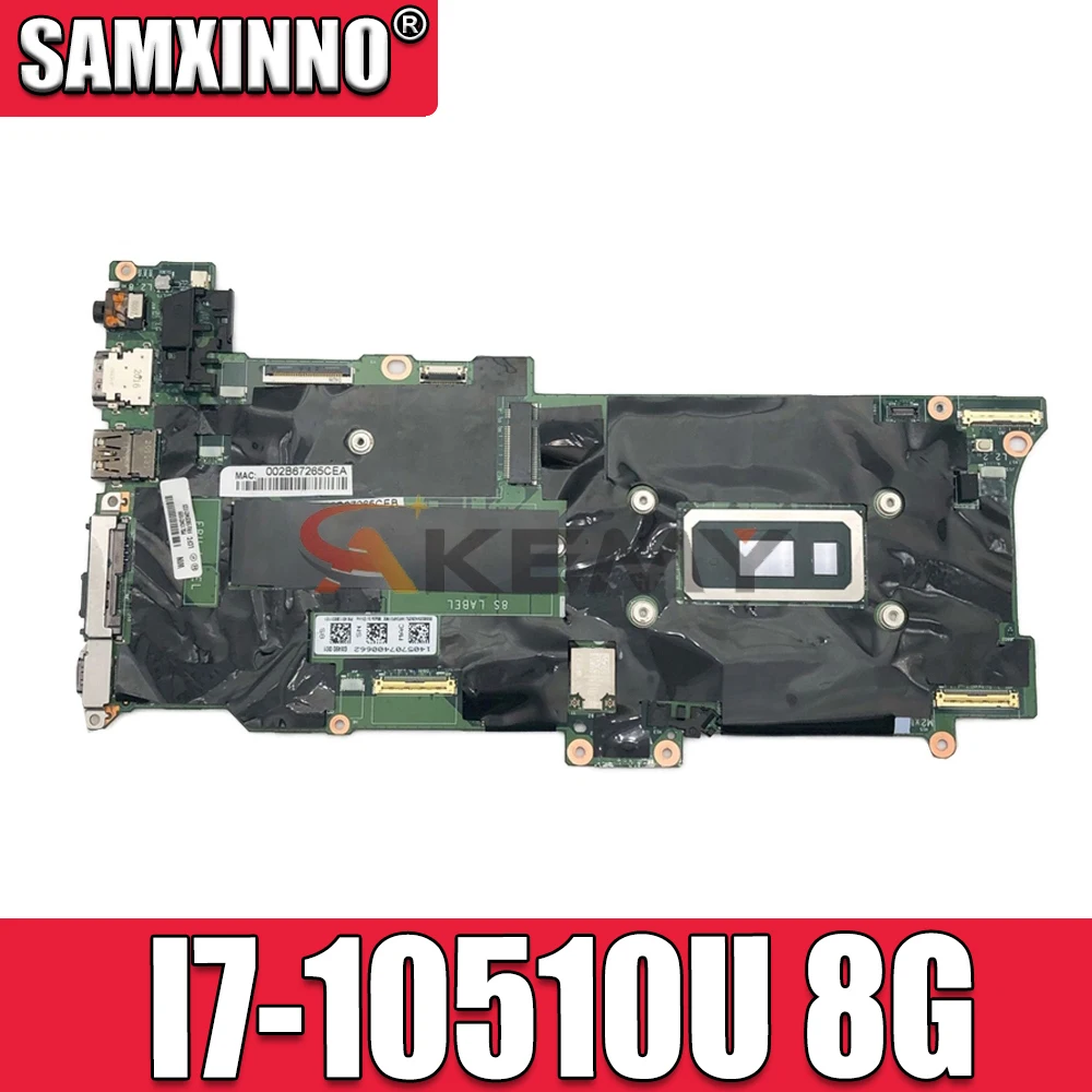 

GX490 NM-C661 For Lenovo X1C X1 Carbon 8th Gen X1 Yoga 5th Gen laptop motherboard With CPU I7-10510U RAM 8G mainboard