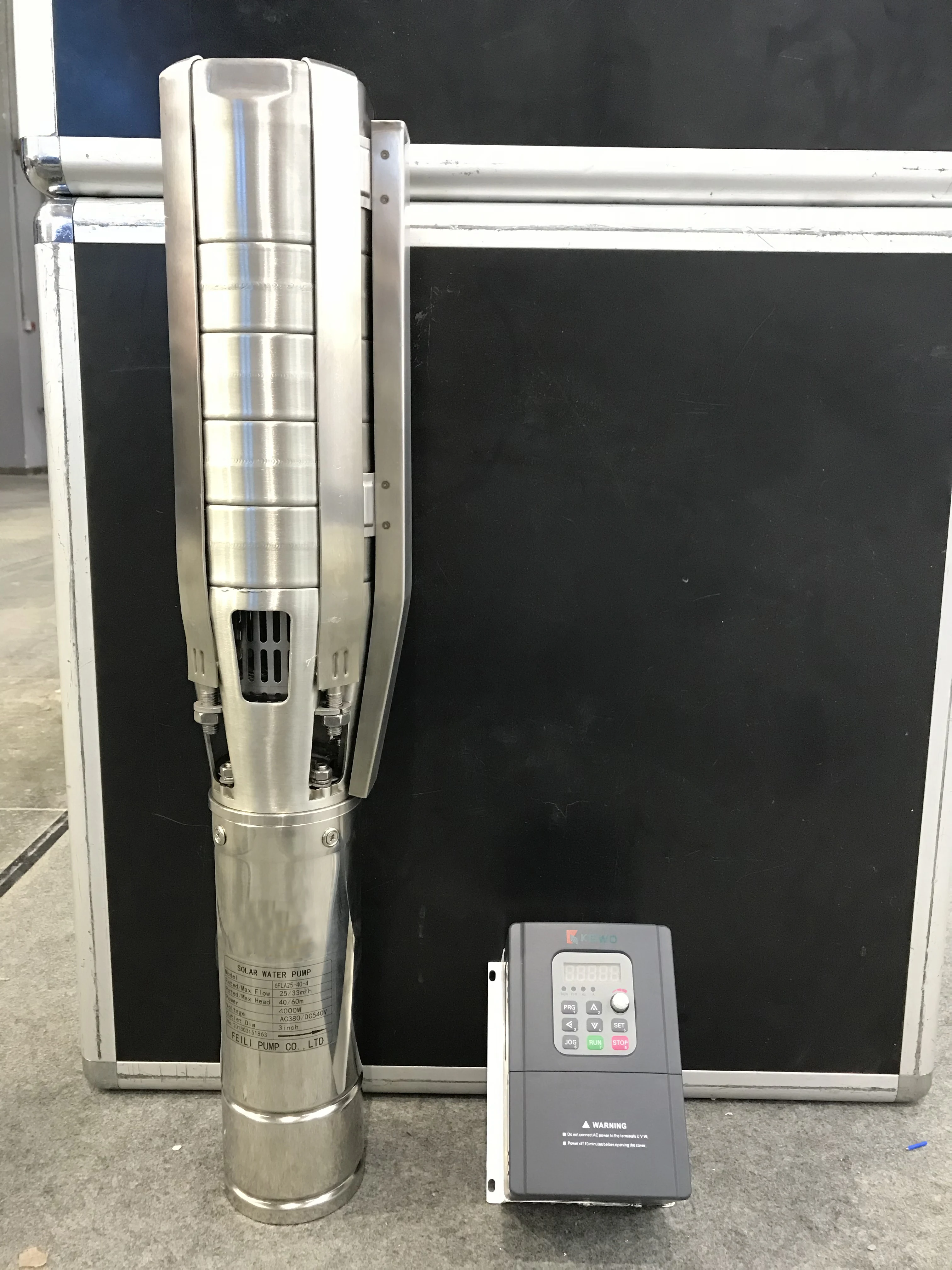 5 л.с. мотор на солнечной энергии 3-дюймовый трубный погружной насос с солнечным