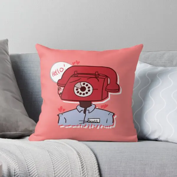 

Phone Guy o Printing Throw Pillow Cover Home Throw Car Hotel Decor Fashion Bedroom Comfort Fashion Waist Pillows not include