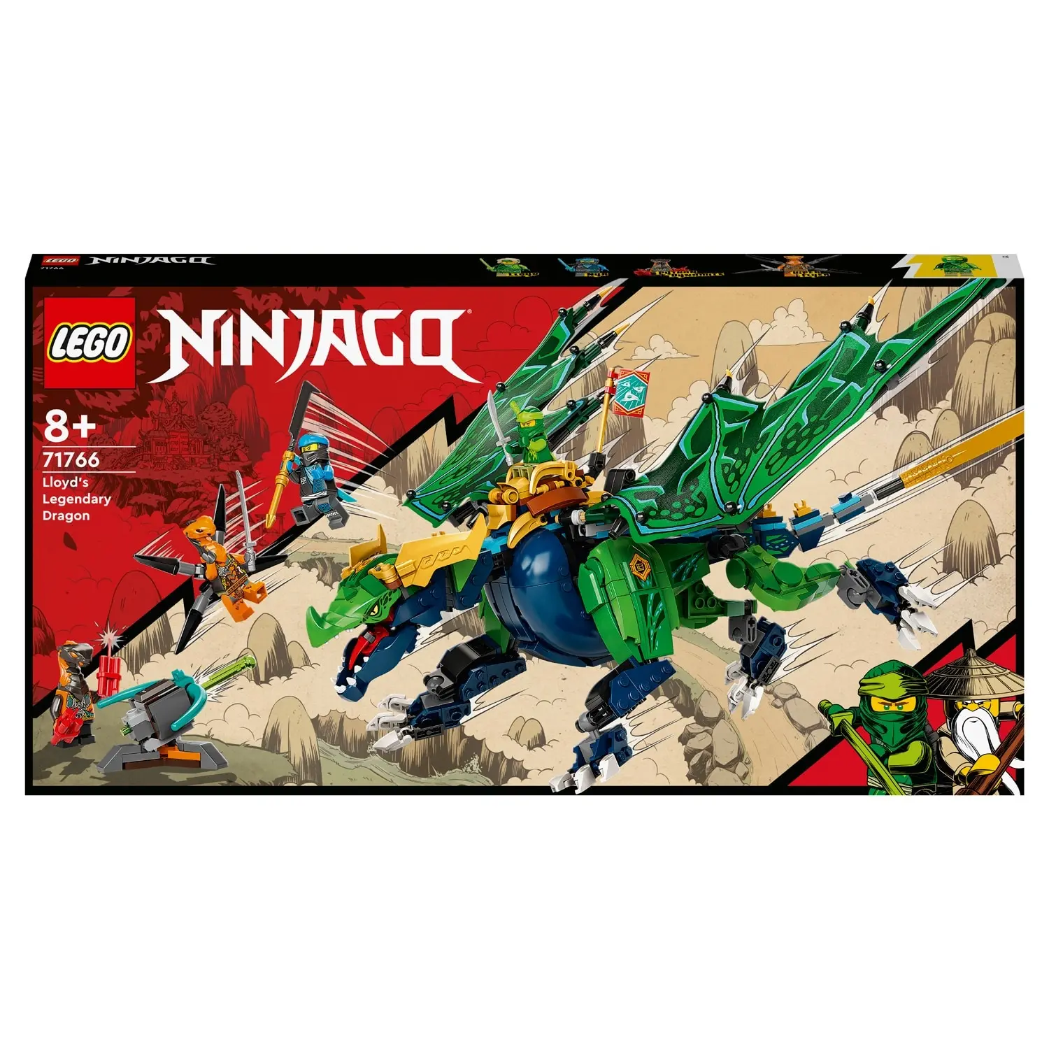 Конструктор LEGO NINJAGO 71766 Легендарный дракон Ллойда |