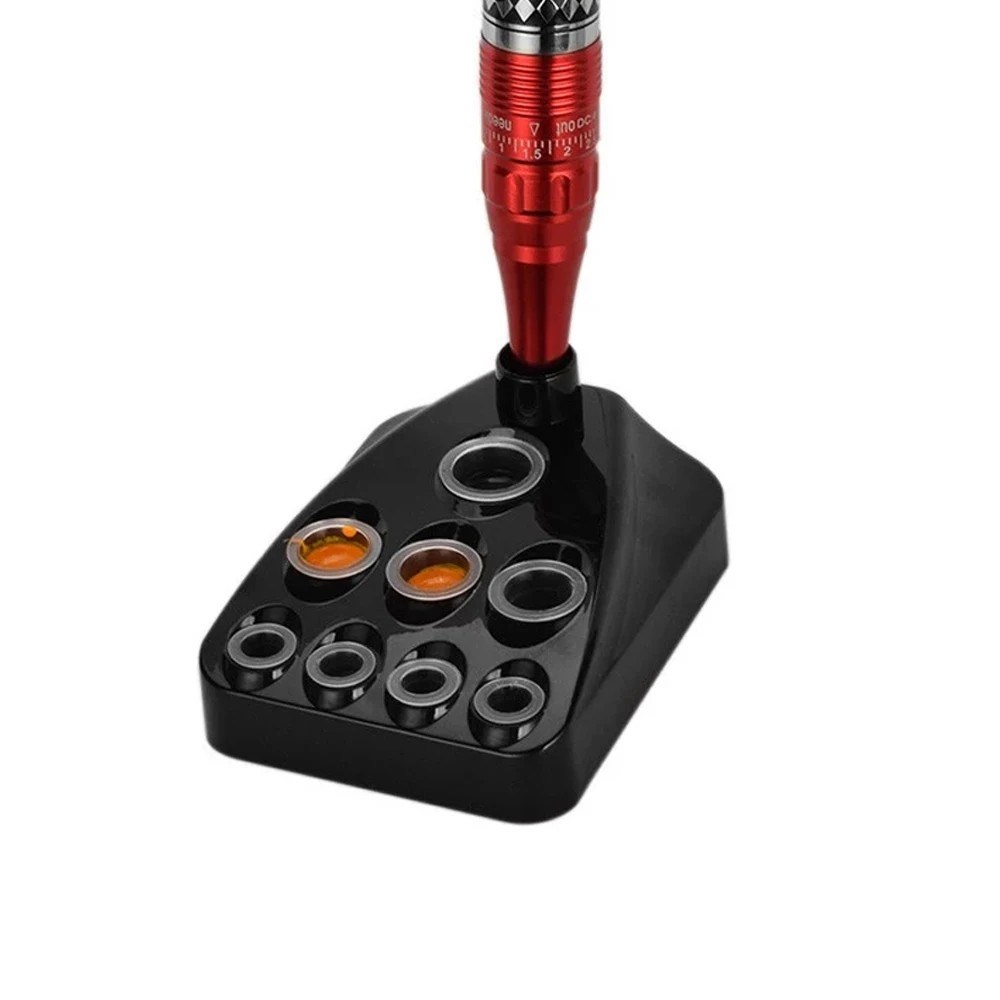 

Подставка для пигментных чернил для татуировок с 9 отверстиями, подставка для краски, стойка для ручек для микроблейдинга, аксессуары для ма...