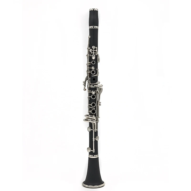 

17key Bb tone OEM production hard rubber material body clarinet