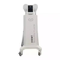 electro muscle stimulation ems machine builds tone and muscle in the abdomen buttocks and thighs