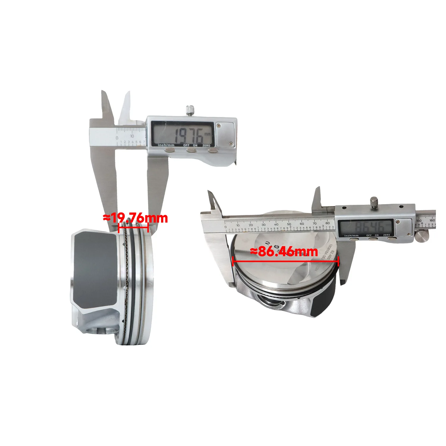 Фото Поршень и кольцо двигателя EA888 STD Gen2 06H107065AM для Audi A3 A4 A5 Q5 TT VW EOS Jetta Golf Passat Skoda Octavia Seat Leon №2