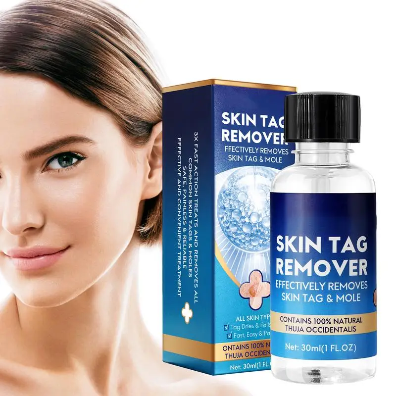 

Wipe Off Moles Remover Liquid Wart Remover Easy Skin Tag Remover Natural Non-Irritating Easy To Remove Liquid Mole Removal For