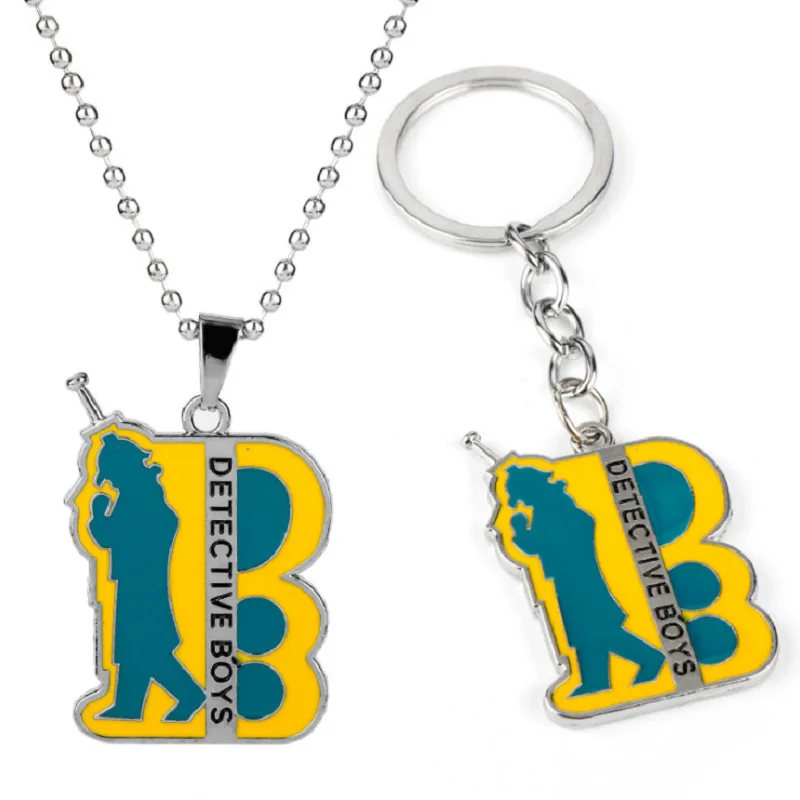 Женское ожерелье с подвеской в виде детектива серебряного цвета - купить по