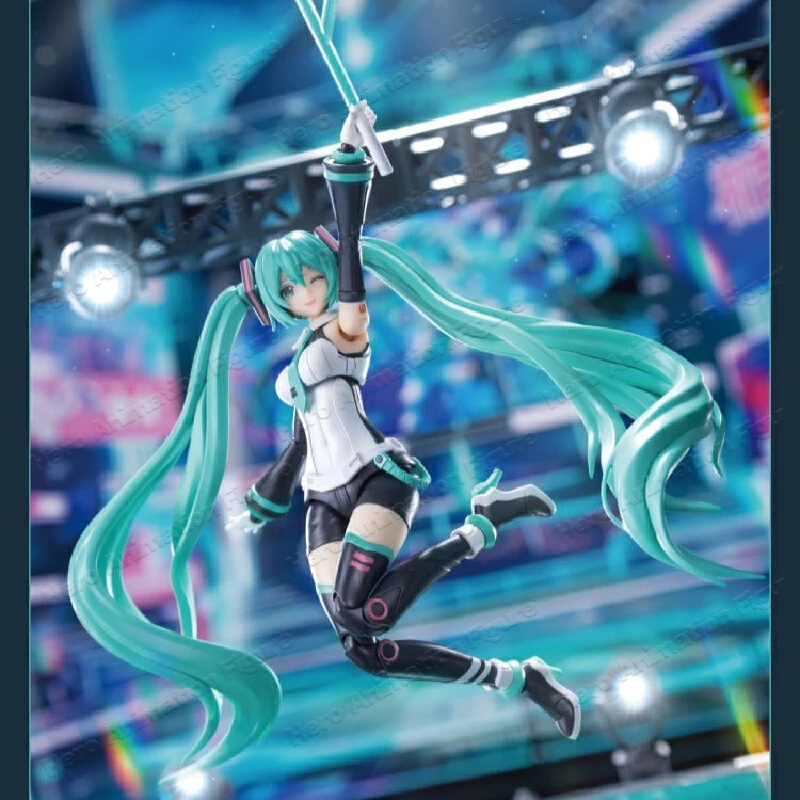 Фото В наличии: Набор пластиковых моделей SOSKILL Hatsune Miku Sings for The Future с изменяющим цвет сценическим светом и бонусными коллекционными элементами №2