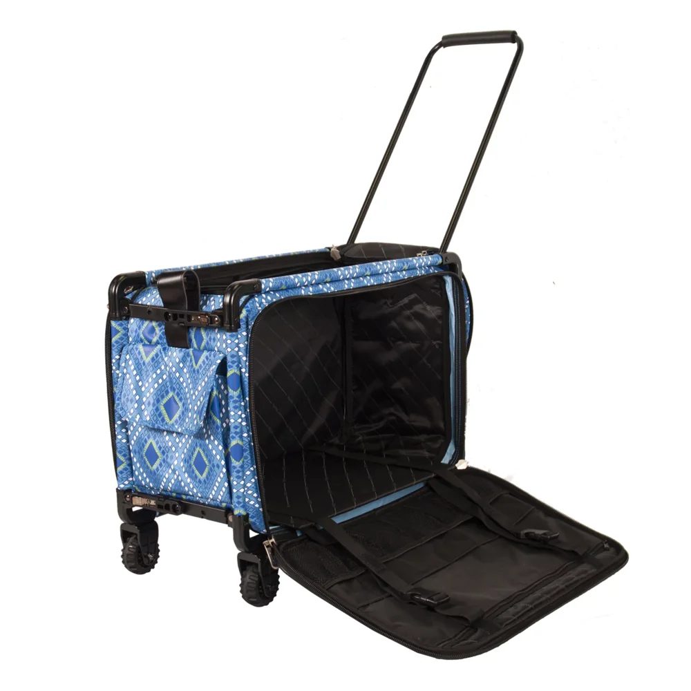 

Tutto Modern Machine On Wheels, Beach Blue Diamond, Large, 22"