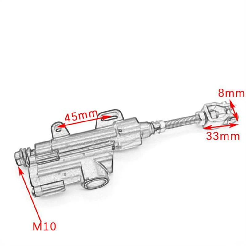 Задний гидравлический тормозной главный цилиндр для мотоцикла насос 50 куб. См 70