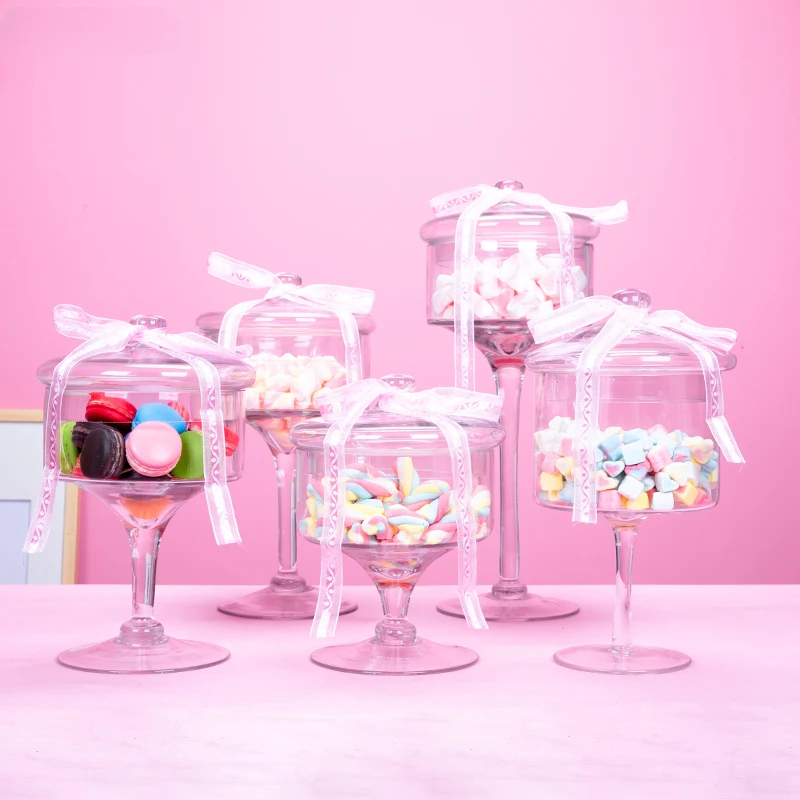 

Crystal Candy Jar with Lid, Crystal Candy Box, Family Wedding Candy Box, Clear Box, Lovely Glass Sugar Bowl, Wedding Decoration