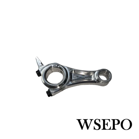 Полностью алюминиевый шатун с ЧПУ с подшипником подходит для клона 168F GX200 212CC 230 240 High Rev. Мини-байк Gokart Engine