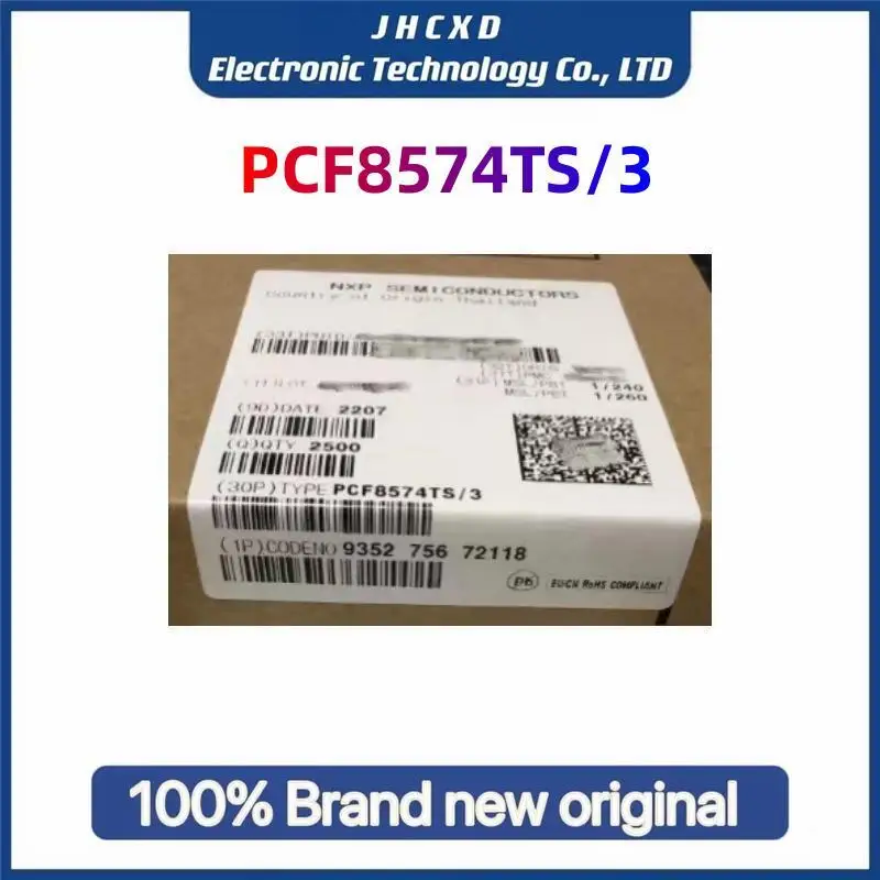 PCF8574TS/3,118 Упаковка: SOP-20 I/O расширитель порта PCF8574TS Чип расширения для интерфейса I2C 100% оригинальный и аутентичный PCF8574TS/3,118 Упаковка: SOP-20 I/O расширитель порта PCF8574TS Чип расширения для интерфейса I2C 100% оригинальный и аутентичный