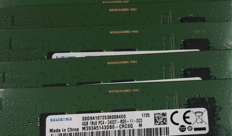 

RAM 4G DDR4 2400 ECC REG 4GB 1RX8 PC4-2400T server memory stick 1PCS