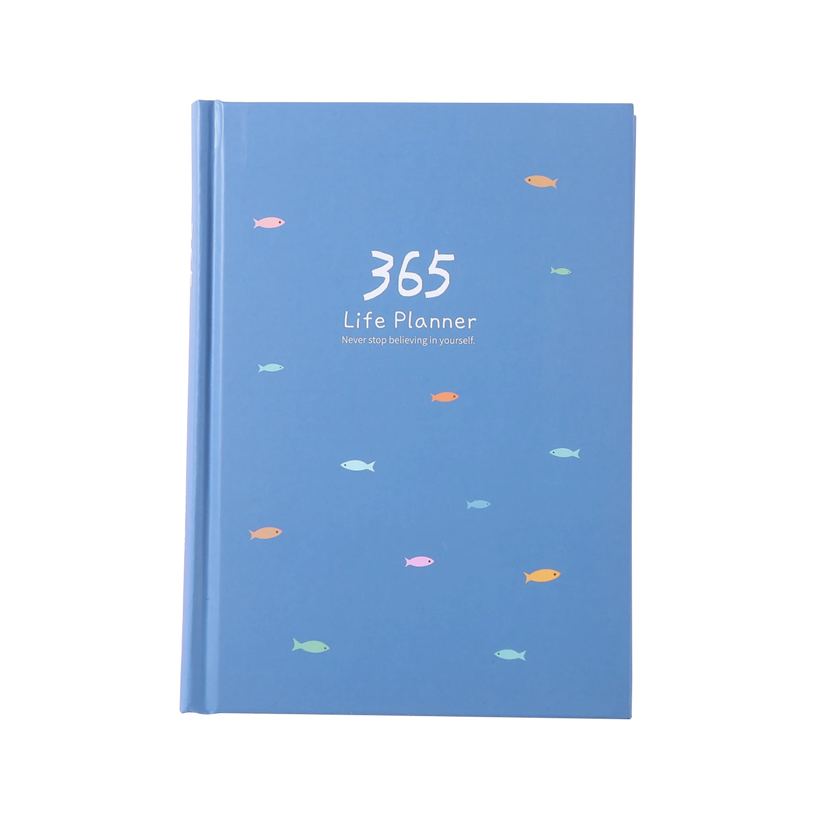 

Colorful Inner Page 365 Days Gift Yearly Agenda Travel Cute List School Office Stationery Planner Diary Notebook Journaling