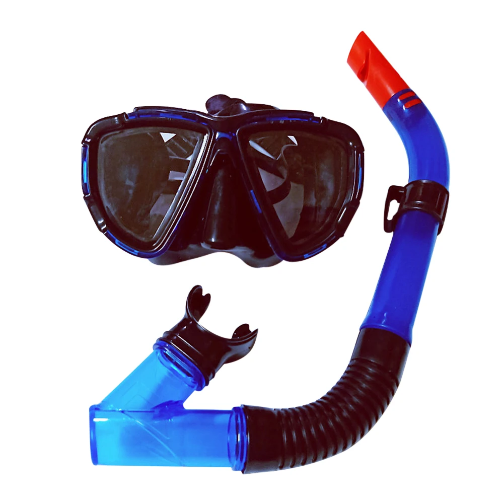 

Anti-Fog Goggles Glasses Scuba Diving Masks Snorkeling with Breath Tube Anti-Fog Goggles Glasses Swimming Pool Equipment