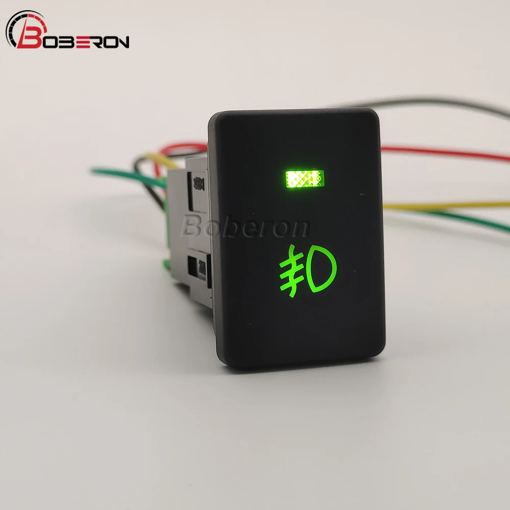 Автомобильная светодиодная лампа кнопка переключателя передних