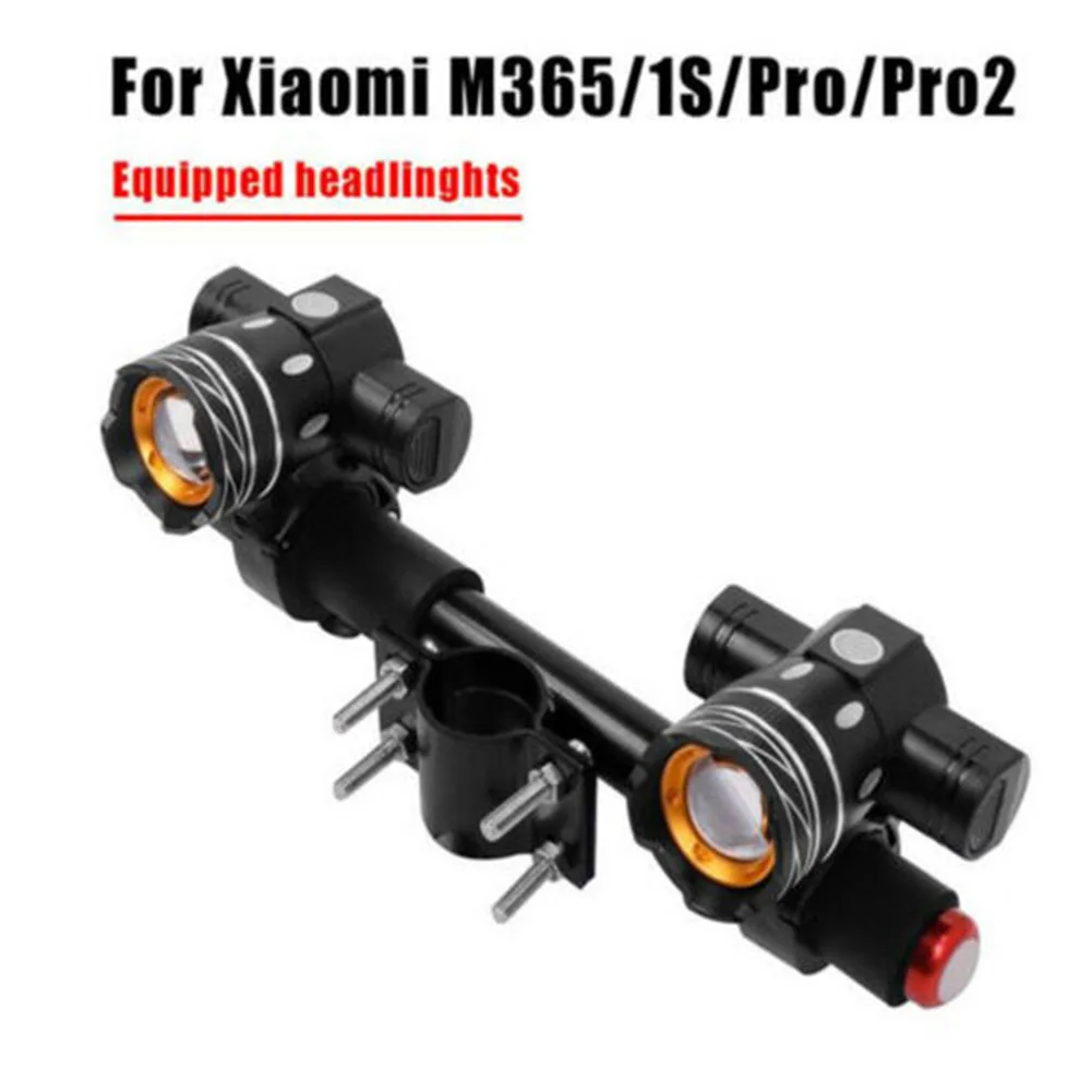 

Electric Scooter External Dual Headlights Child Handrail For X Iao*mi M365/Pro Front Warn Light Waterproof Scooter Accessories