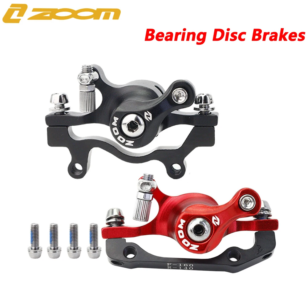 

ZOOM Bicycle Bearing Disc Brake Mechanical Wire Pull Disc Brake Caliper Aluminum Alloy Electric Scooter Disc Brake Accessories