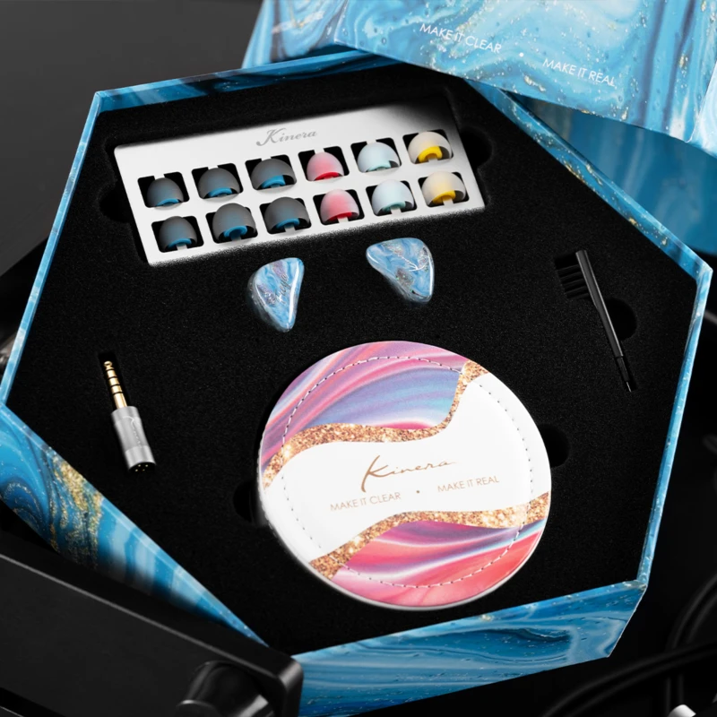 Наушники-вкладыши Kinera Freya 2 0 Freya2 IEM 1DD + 3BA гибридные наушники-вкладыши с монитором и