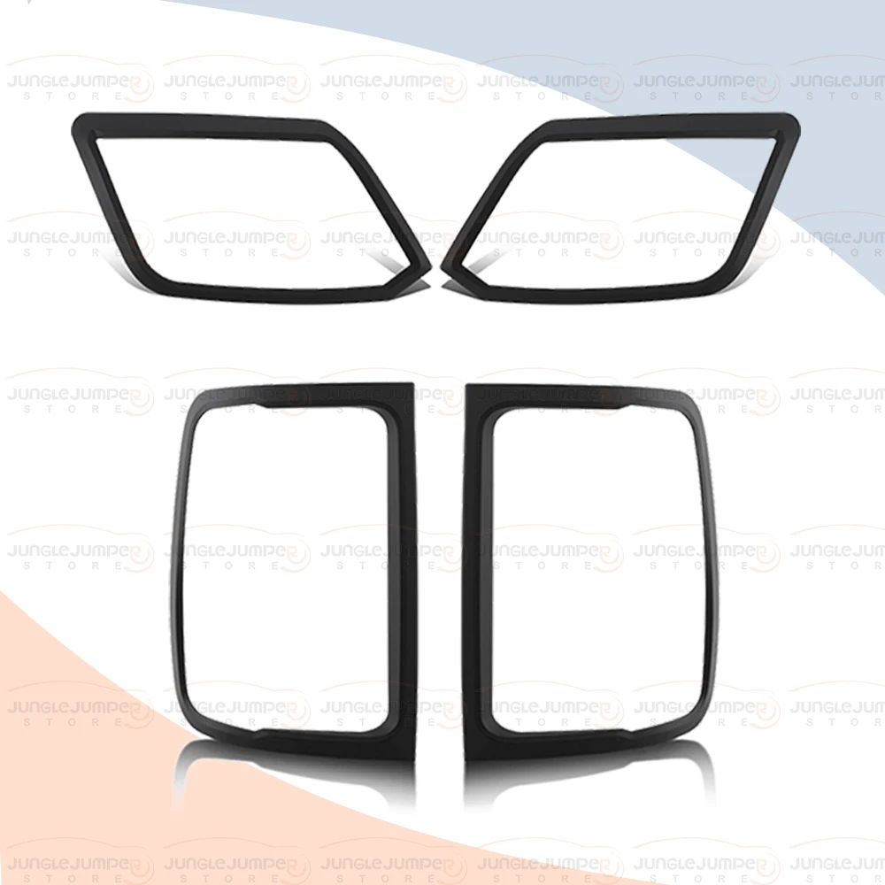 

Чехлы на задние фонари для VW Volkswagen AMAROK 2009-2022, защитные чехлы для передних и задних фонарей, автомобильные аксессуары