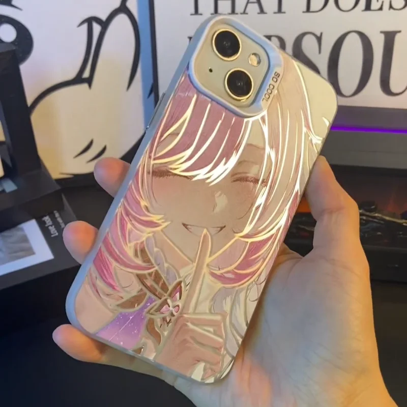Фото Милые девушки Элизия из Honkai Impact ‌ ‌   Чехол для телефона Samsung S25 S24 S23, Xiaomi, VIVO 200 Ultra, OPPO Find X8 Pro №3
