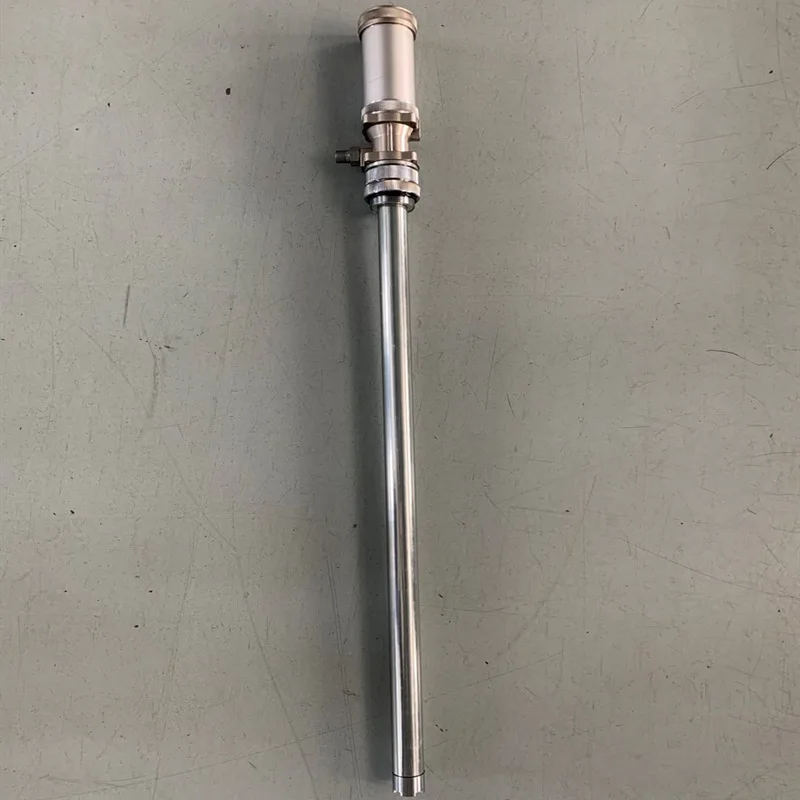 

Factory direct sales 5:1 pneumatic thin oil pump, pneumatic slurry pump, pump rod integrated pneumatic oil pump