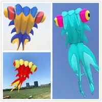 free shipping 10m fish soft kite flying professional kites reel large inflatable kite for adults kite windsocks real parachute