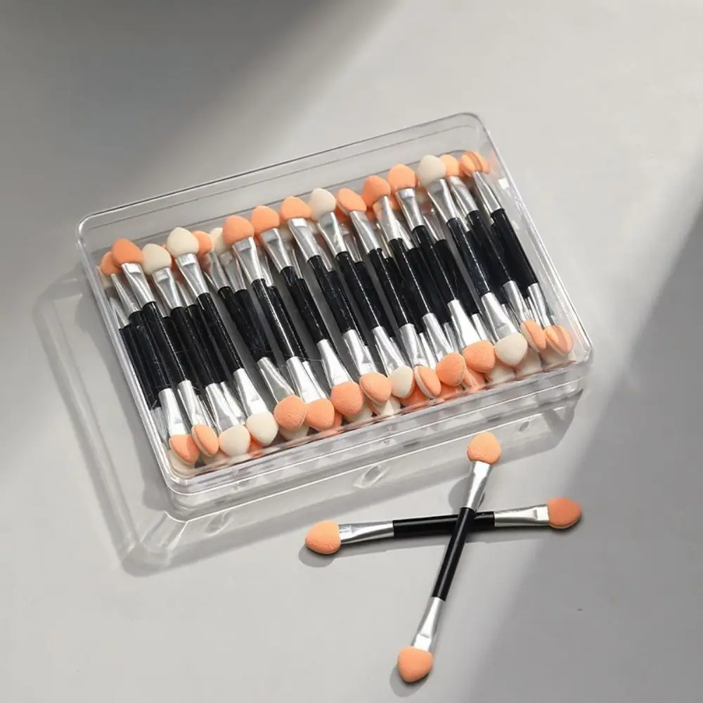 

Маникюрные тени для макияжа, аксессуары для макияжа в маникюрном салоне, пуховая Кисть для ногтей, двухсторонняя палочка для пудры, палочка ...