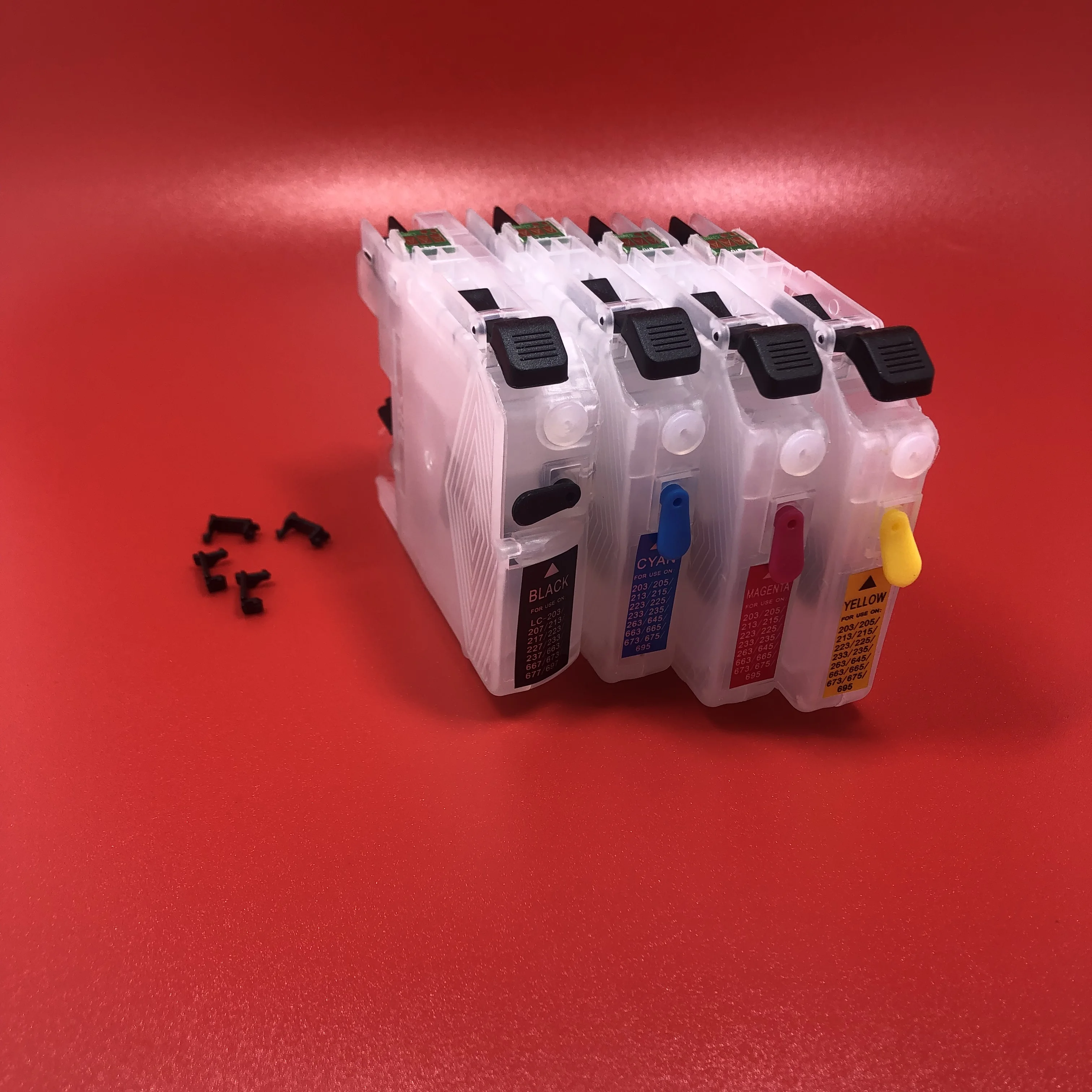 

LC213 LC217 LC215 Refillable ink cartridge for Brother DCP-J4220N-B/W J4225N-W/B J4720N J4725N MFC-J5620CDW J5720CDW J5820DW