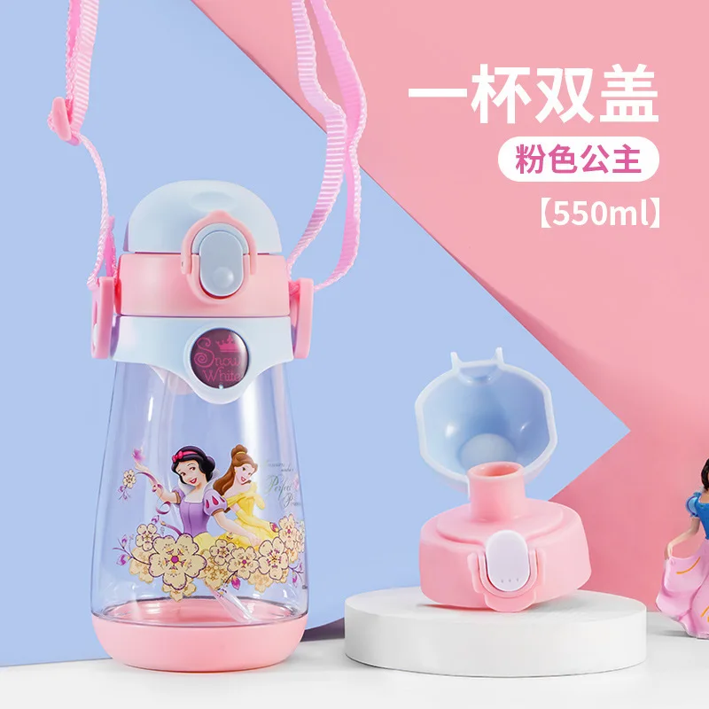 

Чашка для воды с двойным покрытием Disney, бутылка для питья с соломинкой, Соломка для детей, «Железный человек», «Паук»