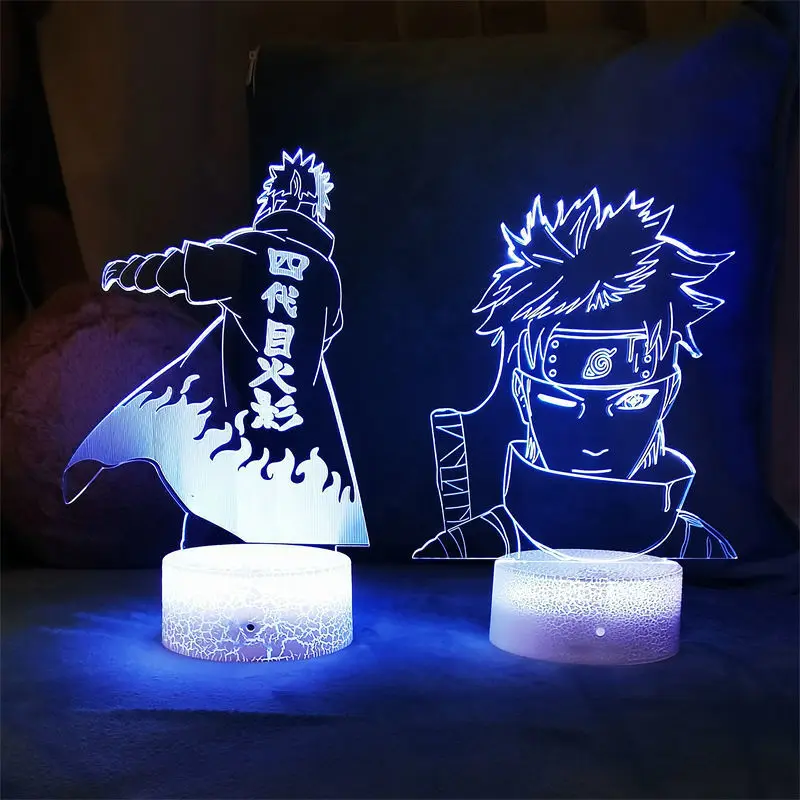 

Naruto Bedroom Nightlight Sasuke Kakashi Itachi Anime Surrounding Desktop Decoration Gifts to Classmates for Christmas