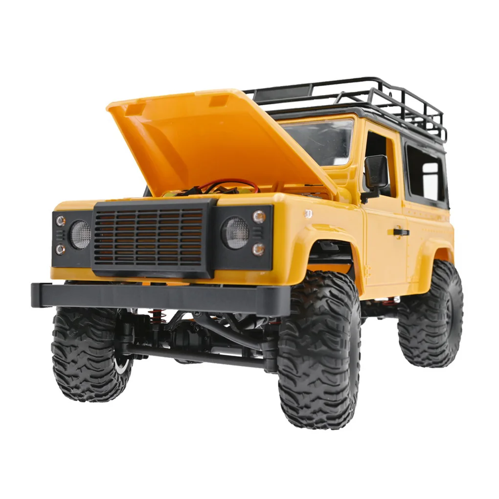 1:12 Scale Plastic Remote Control Rock Crawler Modification Truck Automobile Toy Plaything Replacement for MN D90 Red enlarge