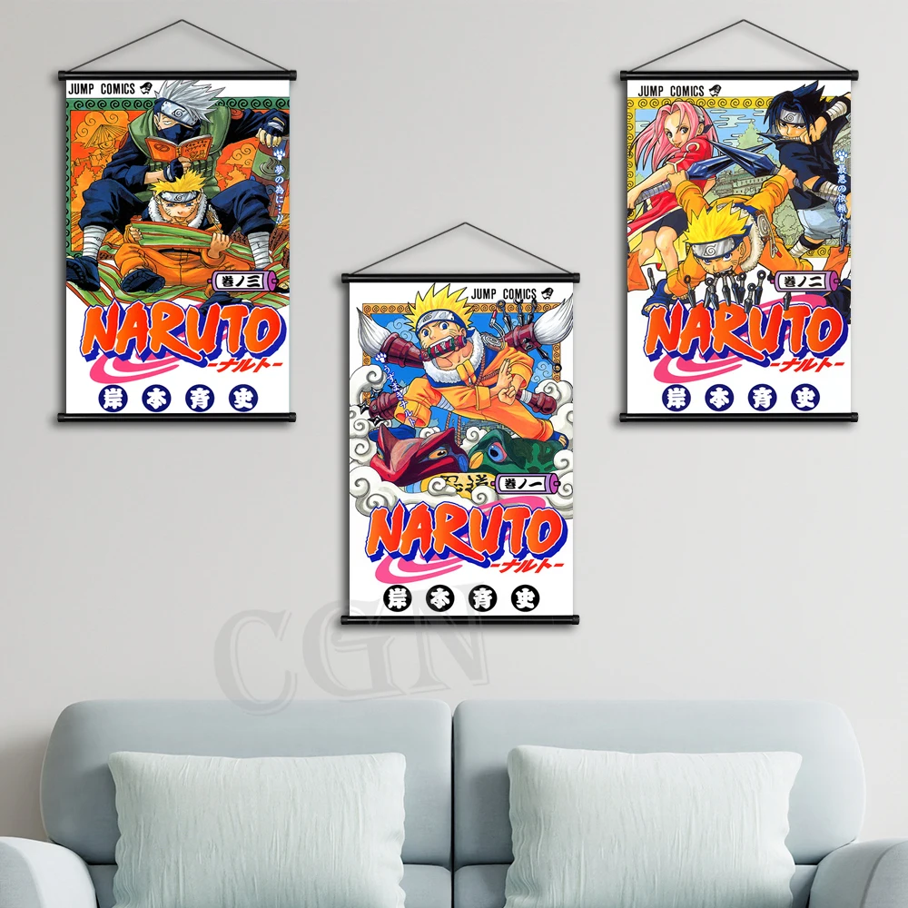 Удзумаки постер Наруто Классический Аниме HD холст печать Учиха Итачи картина