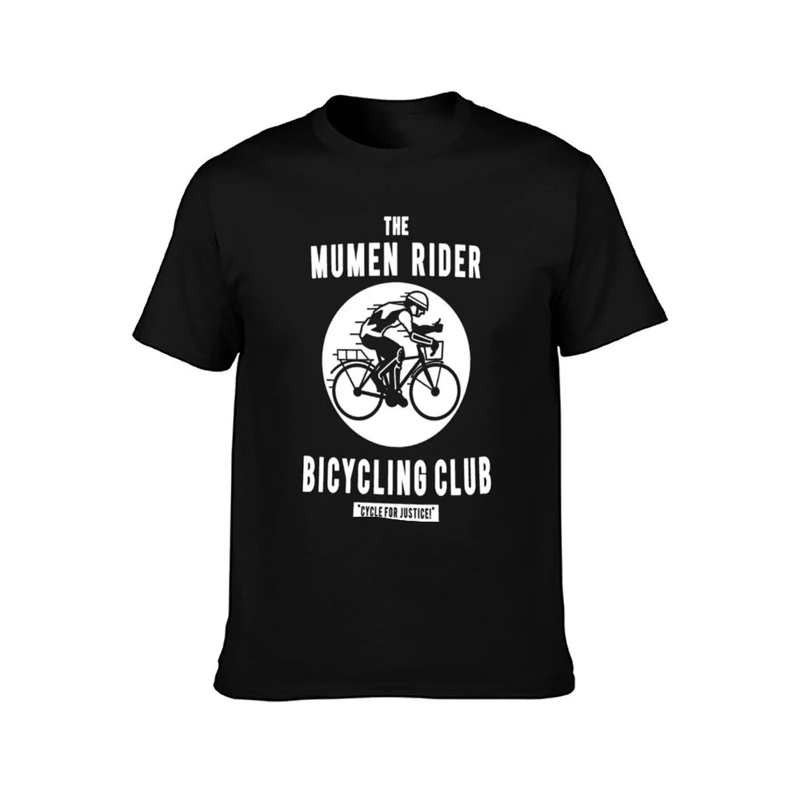 Фото Футболка Mumen Rider Bicycling Club, повседневный топ с короткими рукавами №2