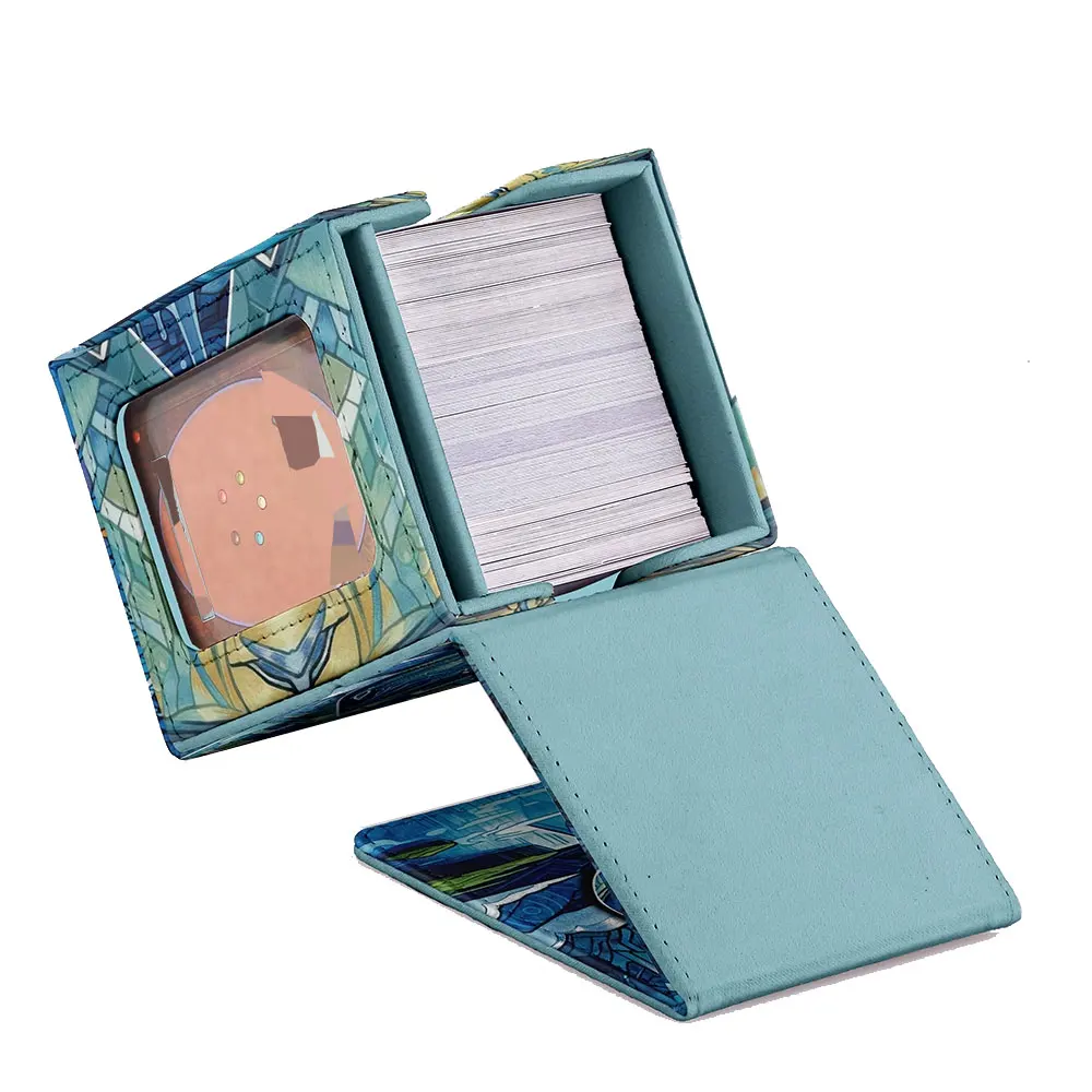 Коробка для колоды карт подходит YGO MTG 100+ ящик хранения торговые карточные игры