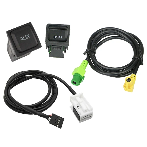 

Автомобильный USB-кабель AUX-переключатель, USB-адаптер o RCD510 RNS315 для-P at B6 B7 Golf 5 MK5 Golf 6 MK6 Jetta 5 MK5 CC