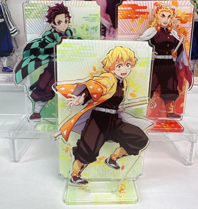 

Anime Demon Slayer Acrylic Stand Kamado Tanjirou Kamado Nezuko Figure Agatsuma Zenitsu Desk Decor Standing Gift