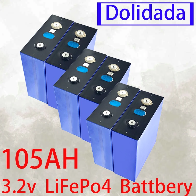 

3.2V 320AH Cells BRAND NEW 48V Lifepo4 320AH Battery 310AH Grade A 12V 24V Rechargeable Battery Pack EU US Tax Free with Busbars
