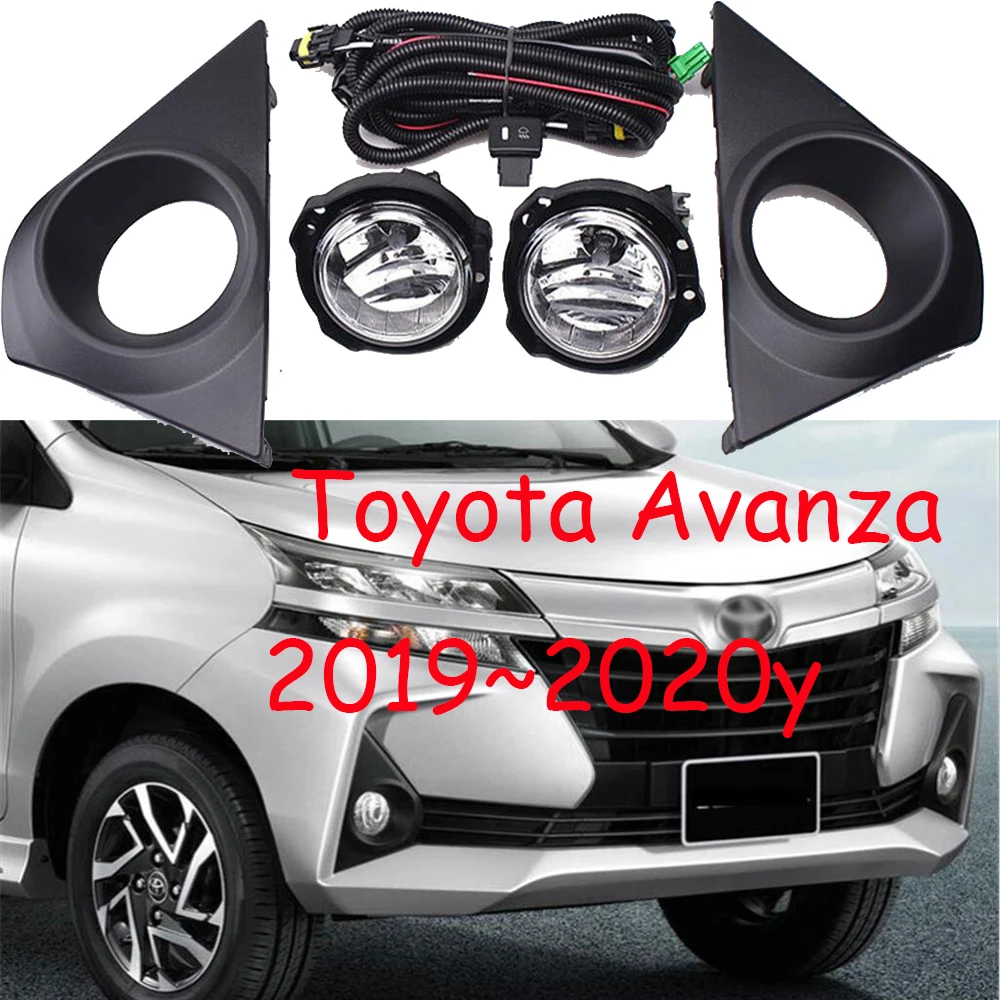 

Автомобильный бампер, передняя фара для Toyota Avanza, противотуманные фары 2019 ~ 2020y, автомобильные аксессуары, галогенная лампа, передняя фара для Toyota avanzaheadlight