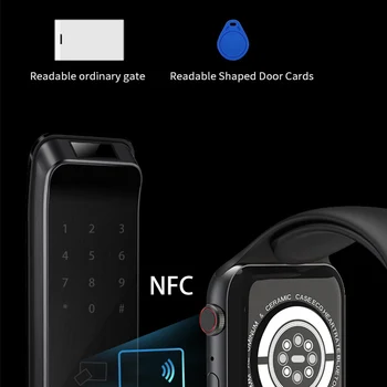 Watch 8 Max Smart Watch Men Answer Call 1.85 NFC Wireless Charging Sport Tracker Women Smartwatch Gift For Apple Phone PK IWO 27 6