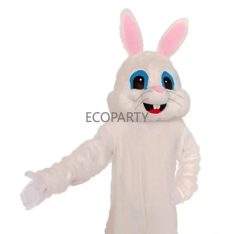 

Bunny Mascot Head Costume Rabbit Animal Head Mask Cosplay Dress Halloween Party Suit