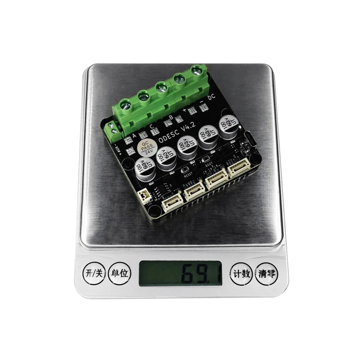 Высокоточный бесщеточный контроллер серводвигателя ODESC V4.2 8-24 В с одним приводом