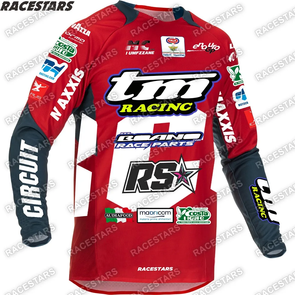 

TM RACING Downhill Jerseys Men's Cycling Jersey Mountain Bike MTB Shirts Offroad DH Motorcycle Gear Motocross Sportwear Clothing