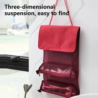cosmetic bag with zipper foldable detachable mesh visible convenient hanging 4 in 1 compartment design toiletry bag for women
