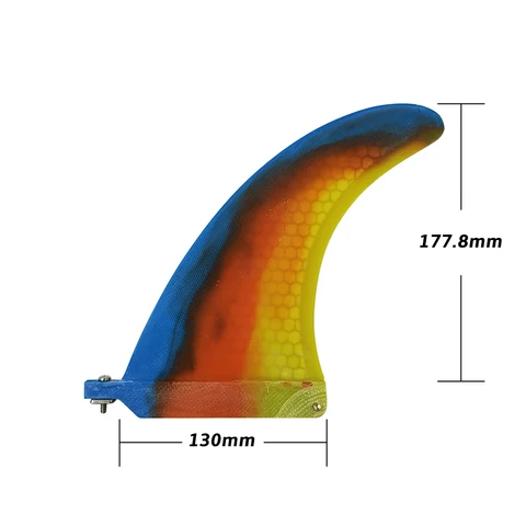 UP SURF single fin 7 дюймов стекловолокно + соты