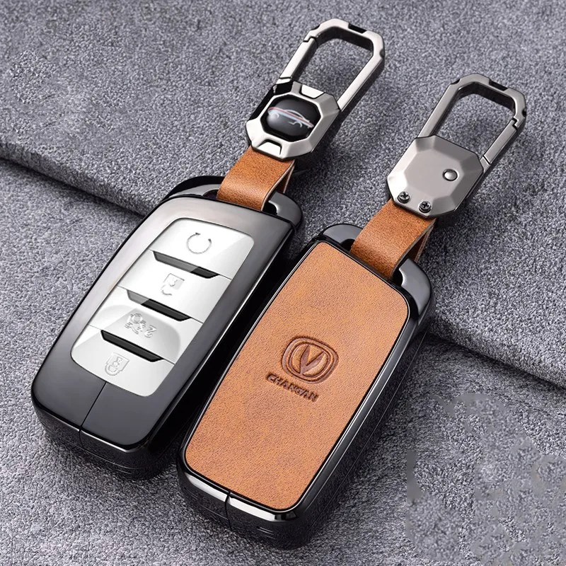 Чехол для автомобильного ключа, флип-чехол для Changan CS85 CS35 plus CS25 CS95 CS85 coupe