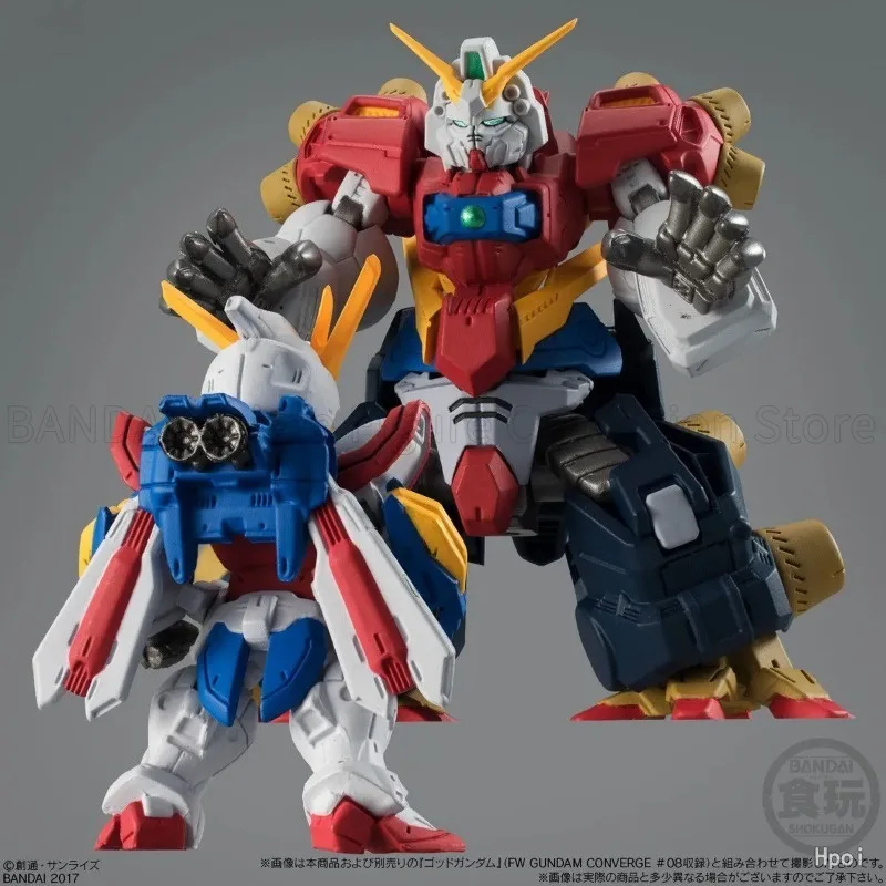 Фото В наличии Оригинальная фигурка Bandai FW JDG-009X DEVIL GUNDAM, готовая модель, коллекционные игрушки, гача. №2